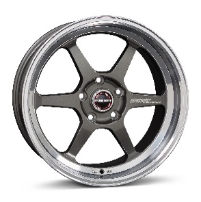 JANTE BORBET DB8GT 9,5X18 ET30 5X100 GRAPHITE RIM POLISHED 64,1