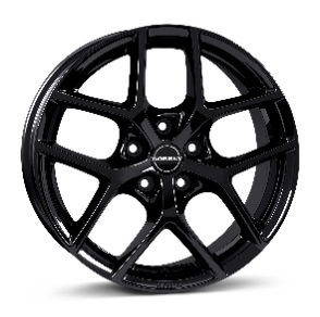 JANTE BORBET Y 7X17 ET40 5X100 BLACK GLOSSY 57,1