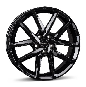 JANTE BORBET N 6,5X16 ET37 4X100 BLACK GLOSSY 64 - Imagem Secundária 1