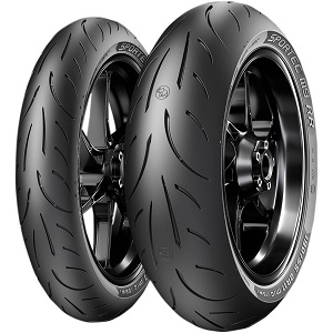 PNEU 120/70R17 58W SPORTEC M9 RR  F METZELER - Imagem Secundária 1